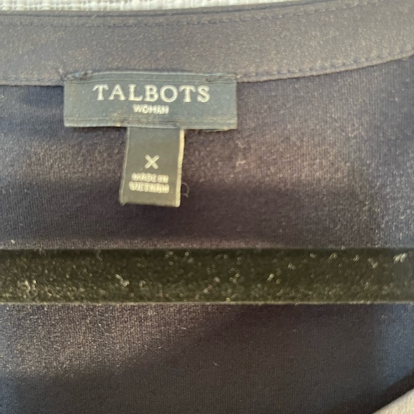 Black sleeveless top Talbots - Picture 3 of 3